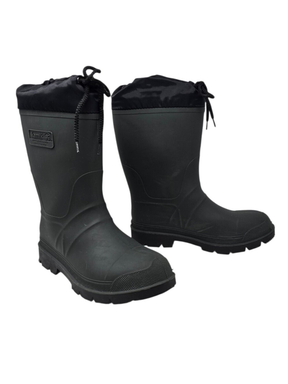 Kamik Forester Waterproof Insulated Winter Work Boots Olive Green Men's 8
